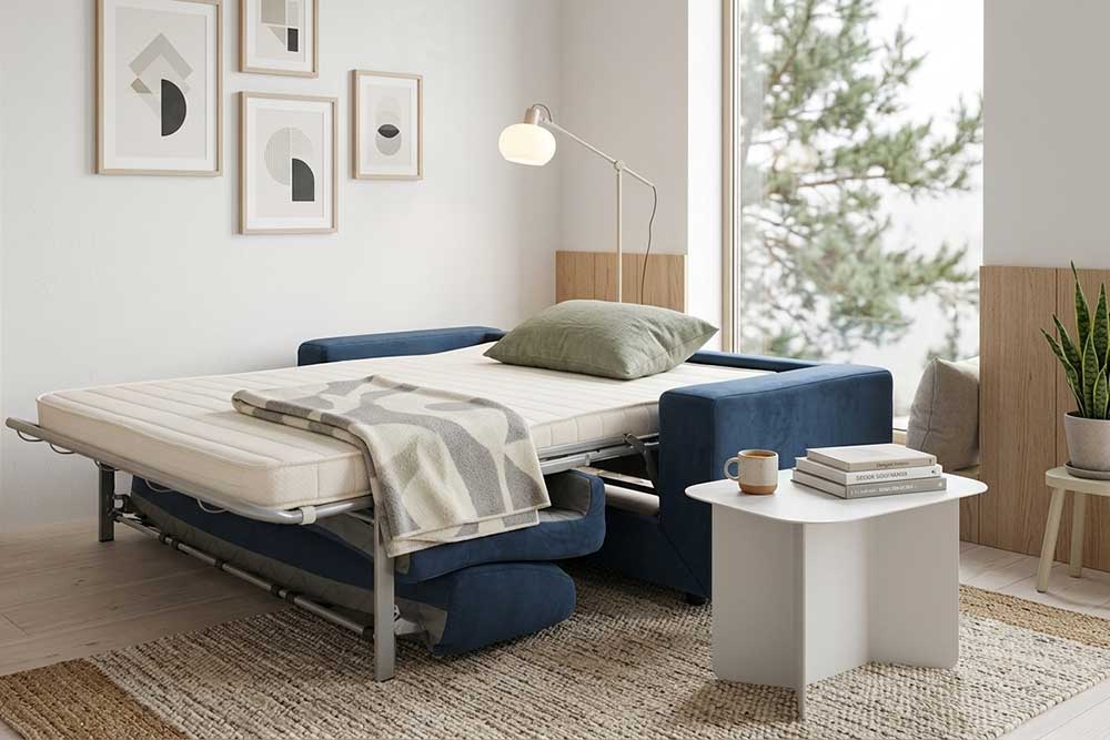 Sofa Bed (Fabric) (Used)