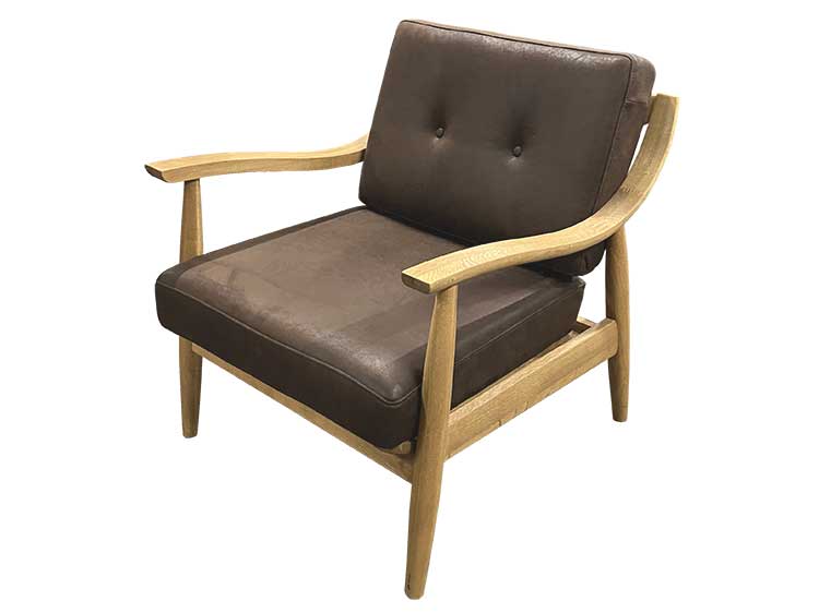 1P Sofa (LEATHERTEX) (Used)