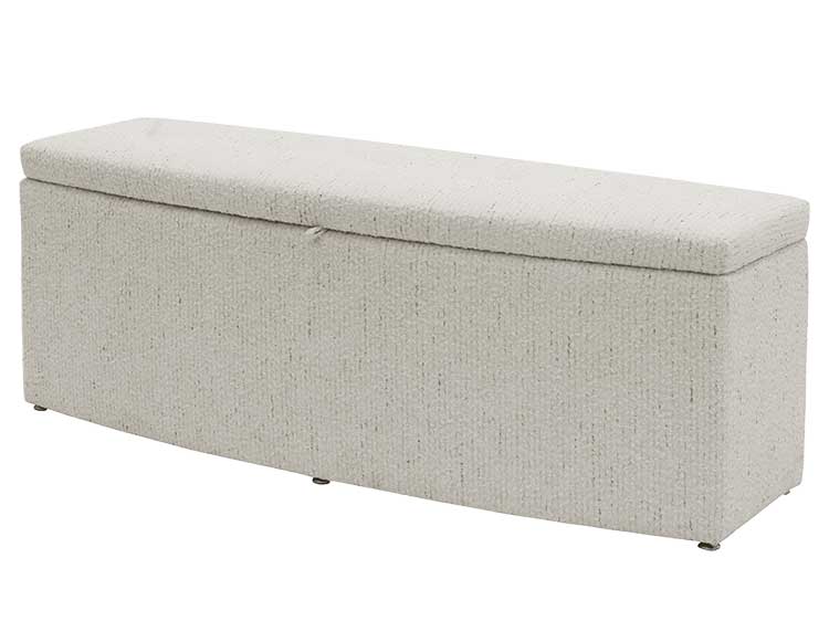 Storage ottoman (Fabric) (New)
