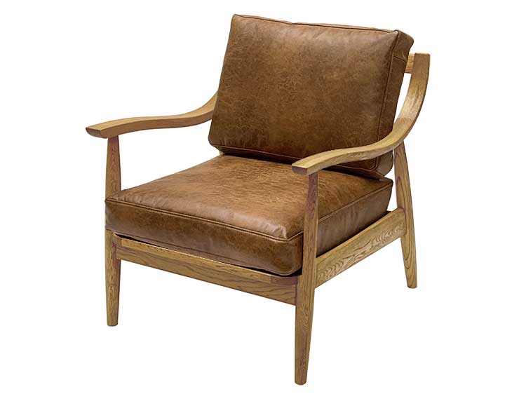 1P Sofa (LEATHERTEX)  (Used)