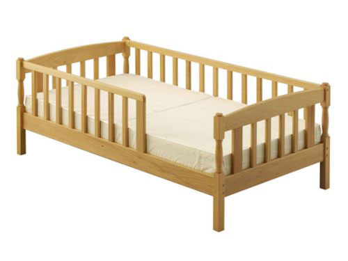Junior-Size Bed with Mattress (Used)